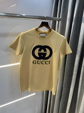Gucci Mustard Logo Work Imported T-Shirt