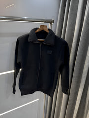 Balmain Paris Black Blue Imported Zipper Jacket