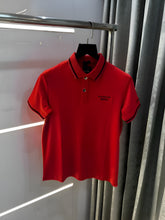 Hugo Boss X Porsche Red Embroidery Logo Premium Polo T-Shirt