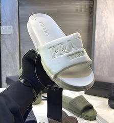 Prada Milano Premium White Flip Flop