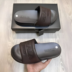 Prada Milano Premium Brown Flip Flop