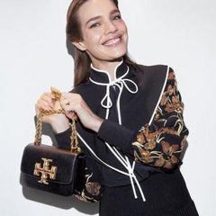 Tory Burch Eleanor Black With OriginalBox DustCover