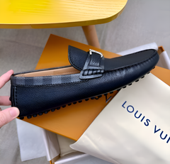 Louis Vuitton Lv Silvestone Moccasin black
