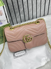 Gucci Marmont Premium Pink DoubleBox 1-1 Quality