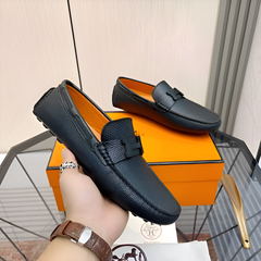 Hermes Paris Premium Loafers For Mens