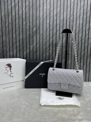 Chanel Jumbo Grey Premium DoubleBox Highend