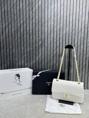 Chanel Jumbo White Premium DoubleBox Highend