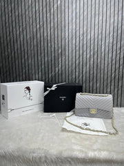 Chanel Jumbo Grey Premium DoubleBox Highend