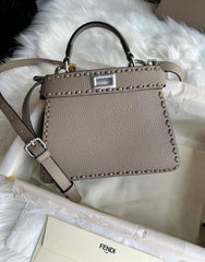 Fendi Tan PeekaBoo IseeU Mini With OriginalBox