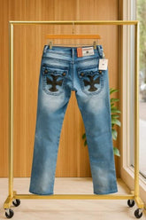 LAGUNA BEACH SKY BLUE DENIM STRAIGHT FIT