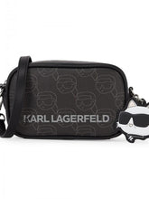 Karl Lagerfeld Ikon Mono Cc Camera Bag With Original Box