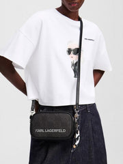 Karl Lagerfeld Ikon Mono Cc Camera Bag With Original Box