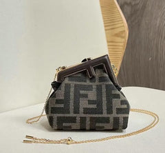Fendi First Nano Mono With CrossbodySling OriginalBox Packing