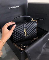 Ysl Collage Medium ShoulderBag With DoubleBox Premium Packing
