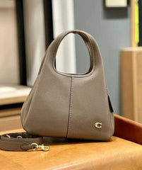 Coach Lana CM545 Crossbody 2Way Shoulder Bag With OG Box & Dust Bag (Khaki - 1142)