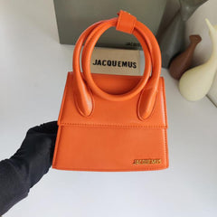 Jacquemus Le Chiquito Large Orange With Original Box