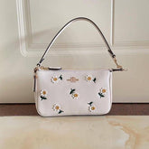 Coach Studio Baguette Black Patent Leather Shoulder Bag