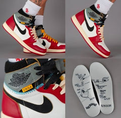 UNION X AIR JORDAN 1 AJ1 CHICAGO SHADOW