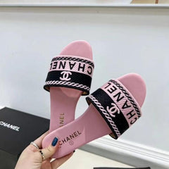 Chanel Hayden Classic Flats With OG Box & Dust Bag (Pink-1073)