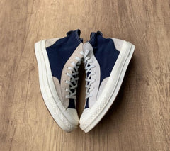 Converse hi chuck 70 two tone sneakers navy