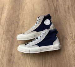 Converse hi chuck 70 two tone sneakers navy