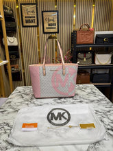 Michael Kors Carter Tote Bag With Dust Bag Including Card (Pink)