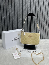 Coach Nolita 19 Ap Wht With OriginalBox PearlCharm DustCover Chain Packaging