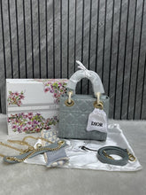Dior Lady Mini Patent Leather With OriginalBox DustCover 2LongBelt Chain And Leather StarCharm Ribbon Highend