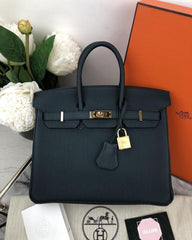 Hermes Birkin Black With Dust Cover Lock-Key & Ribbon Packaging