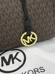 Michael Kors Coffee Black Voyager With DustCover Premium Highend