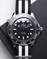 Omeg_a Seamaster Diver 300 Automatic Black White