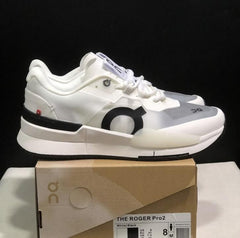 On Cloud X The Roger Pro 2 White Black