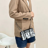 Charles & Keith CK Chain On Wallet With OG Box & Dust Bag (Multi - 858)