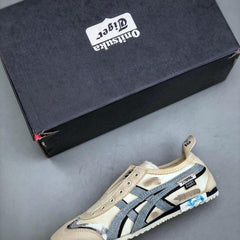 Onitsuka Tiger X Panda Prank Mexico 66 Slipon Blue Denim