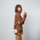 Gucci GG Marmont Mini Matelasse Shoulder Bag With OG Box & Dust Bag (White - 907)