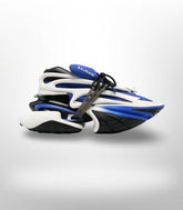 Balmain low top Unicorn sneakers featuring 3d detailing Navy