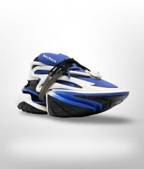 Balmain low top Unicorn sneakers featuring 3d detailing Navy