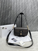 Coach Turnlock Hadley Black Shoulder Crossbody Bag With OriginalBox