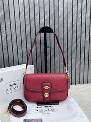 Coach Turnlock Hadley Black Shoulder Crossbody Bag With OriginalBox