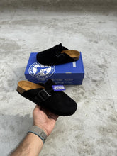 Birkenstock Boston Black Suede 1909
