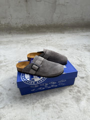 Birkenstock Boston GREY SUEDE 1909