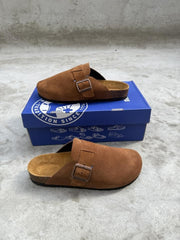 Birkenstock Boston TAN SUEDE 1909