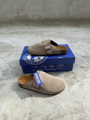 Birkenstock Boston BEIGE SUEDE 1909