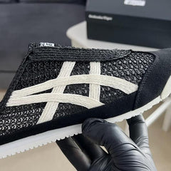 ONITSUKA TIGER BLACK WHITE SABOT