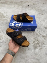 Birkenstock Arizona Black Suede