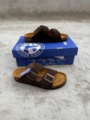 Birkenstock Arizona Maroon Suede