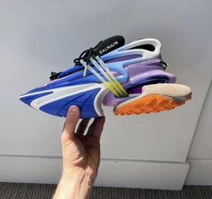 Balmain Unicorn Low Top Sneaker Blue