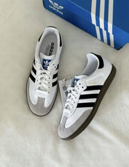 Adidas Samba White Mens With Kechain
