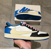 Travis Scott X Fragment X Air Jordan 1 Low OG SEMI UA