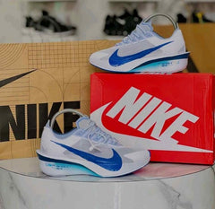 Nike Vaporfly 4 Road Racing White Blue